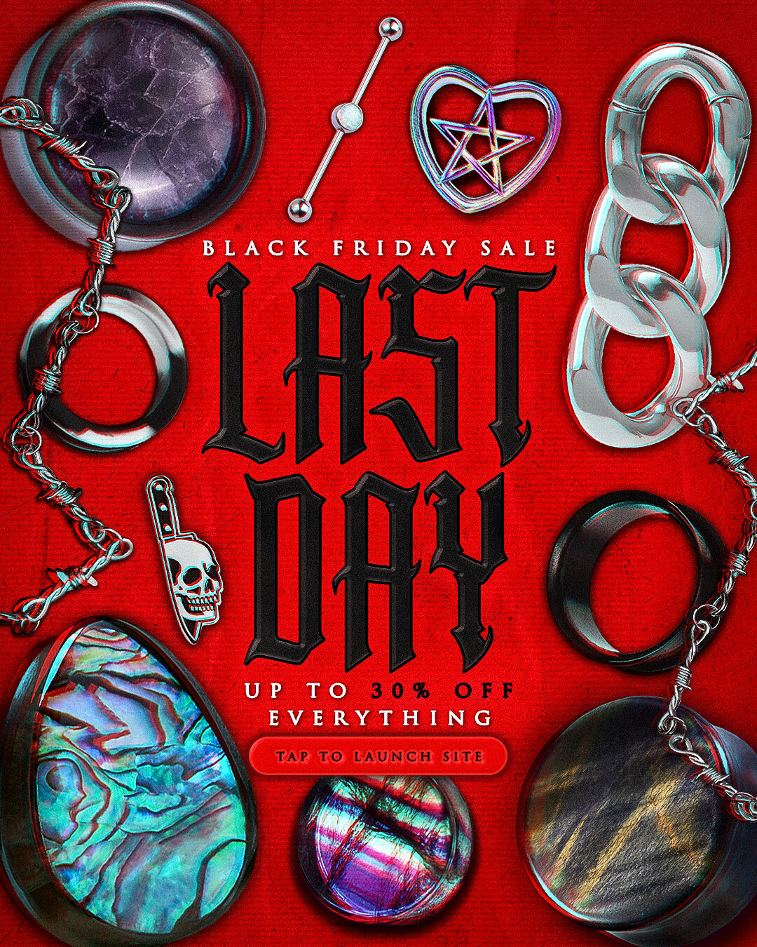 SALE ENDS TONIGHT - BLACK FRIDAY