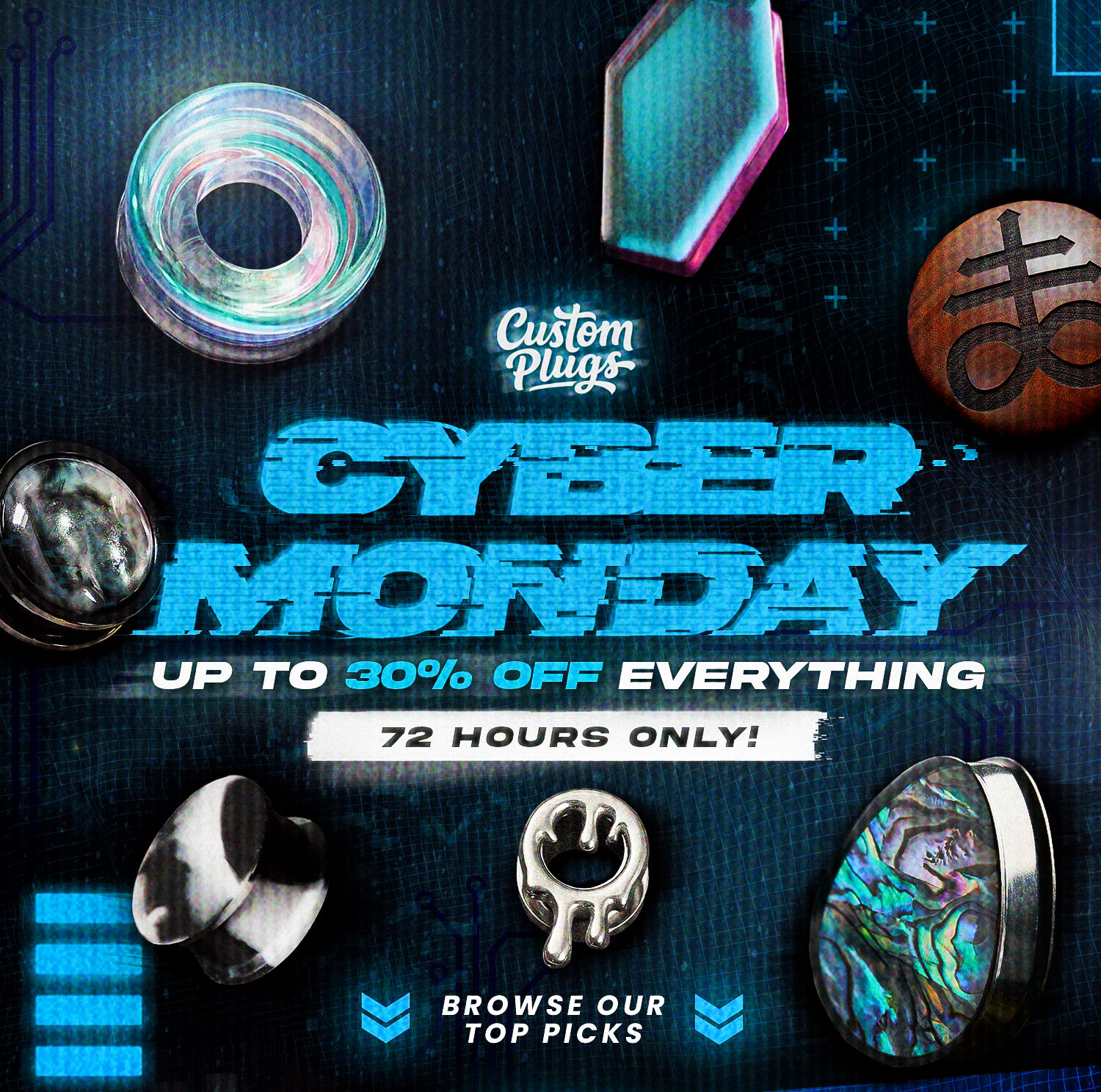 CYBER SALE - UP TO 30% OFF EVERYTHING